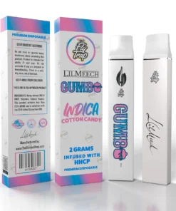 Lil Meech Gumbo: Cotton Candy 2G Disposable