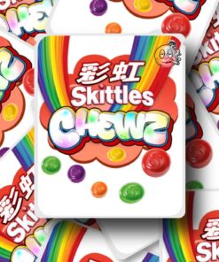 CHEWZ SKITTLES GUMMIES GUMBO STRAIN